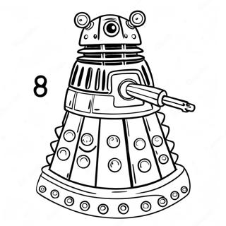 Sirin Dalek Boyama Sayfasi 82703-24179