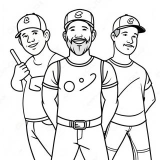 Dude Perfect Karakterleri Boyama Sayfasi 83166-24534