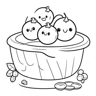 Cazibeli Pasta Pisirme Boyama Sayfasi 83449-24763