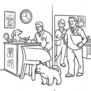 Mesgul Veteriner Klinigi Boyama Sayfasi 83525-24820