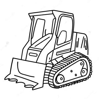 Sevimli Skid Steer Boyama Sayfasi 83548-24829