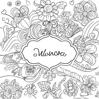 Eglenceli Kisisellestirilmis Isim Boyama Sayfasi 83600 24873