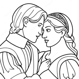 Romeo Ve Juliet Boyama Sayfasi 84700-25727