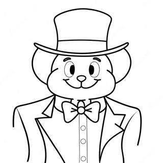 Sapkali Tuxedo Sam Boyama Sayfasi 84906-25982