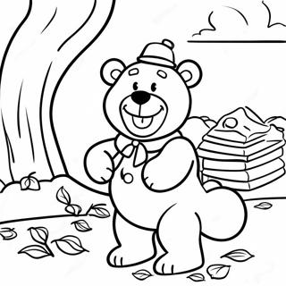 Berenstain Ayıları Boyama Sayfaları