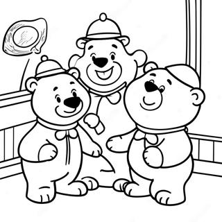 Berenstain Ayilari Aile Eglencesi Boyama Sayfasi 85033-26077