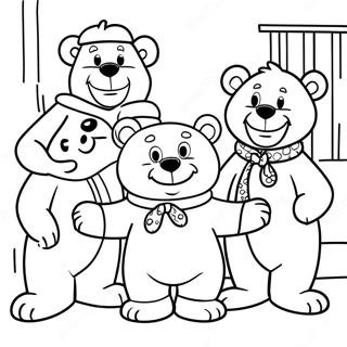Berenstain Ayilari Aile Eglencesi Boyama Sayfasi 85033-26079