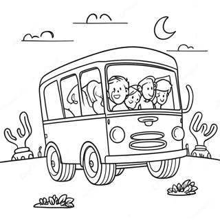 Heyecan Verici Okulun Son Gunu Macerasi Boyama Sayfasi 85651 26564