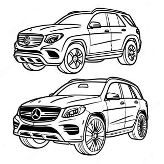 Luks Mercedes Suv Boyama Sayfasi 85882-26743