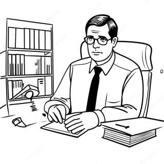 Ofis Boyama Sayfası Boyama Sayfaları