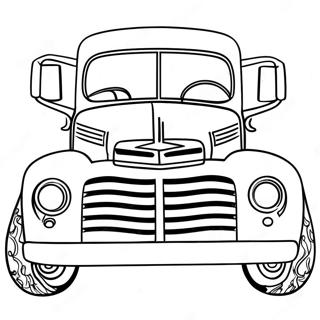 Eski Model Kamyon Boyama Sayfasi 86852 27497