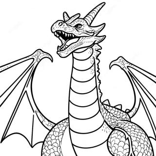 Gorkemli Kral Ghidorah Boyama Sayfasi 86953-27573