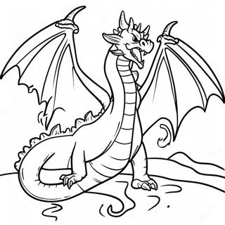 Gorkemli Kral Ghidorah Boyama Sayfasi 86953-27575