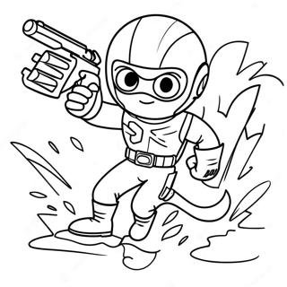 Cocuk Tehlike Gunu Kurtariyor Boyama Sayfasi 87006 27618