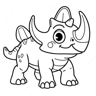 Cera Triceratops Boyama Sayfasi 87085 27685