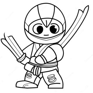 Kai Ninjago Boyama Sayfasi 87233-27782