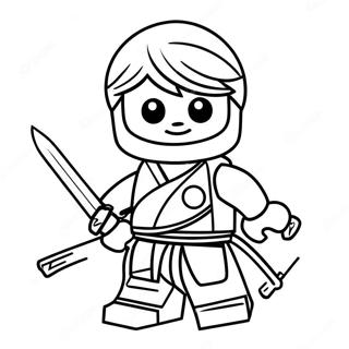 Kai Ninjago Boyama Sayfaları