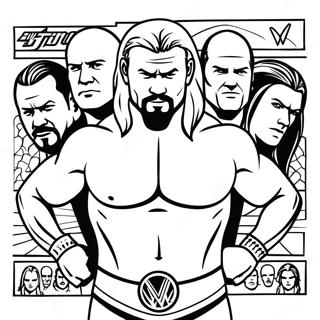 Wwe Efsaneleri Boyama Sayfasi 87262-27813
