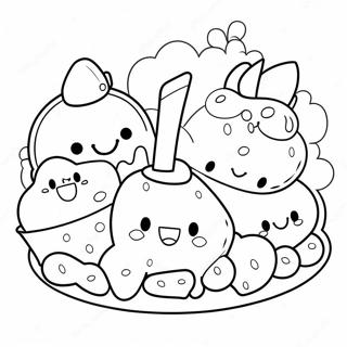 Num Noms Boyama Sayfaları
