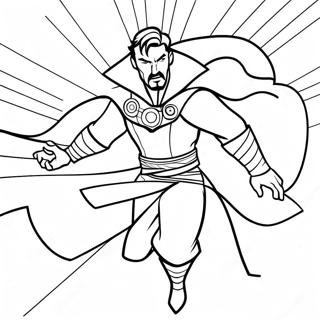 Doctor Strange Gizemli Bir Savasta Boyama Sayfasi 87931-28337