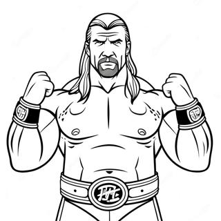 3d Uclu H Iki Kemeri Tutan Boyama Sayfasi 87956-28354