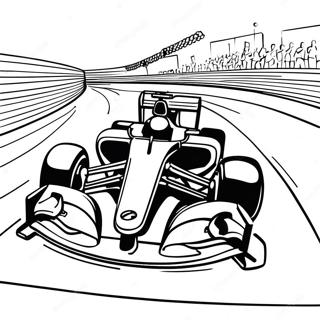 Renkli Formula 1 Pisti Boyama Sayfasi 88008-28395