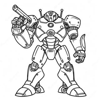 Jaeger Robot Pasifik Siniri Boyama Sayfasi 88262 28767