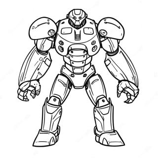 Jaeger Robot Pasifik Siniri Boyama Sayfasi 88262 28768