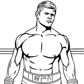 Cody Rhodes Guresci Pozu Boyama Sayfasi 88288-28789