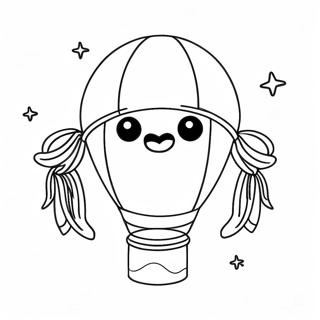 Renkli Anaokulu Mezuniyet Balonu Boyama Sayfasi 88676-29089