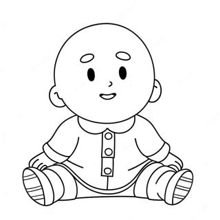 Caillou Boyama Sayfaları