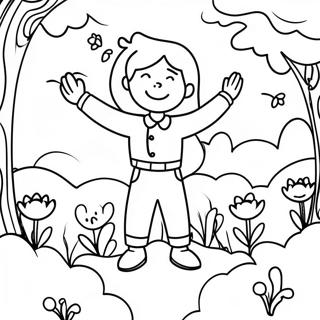 Neseli Mezmur Boyama Sayfasi 89267 29542