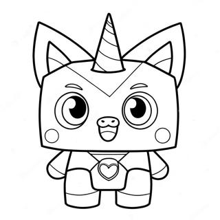 Mutlu Unikitty Boyama Sayfasi 89369-29617