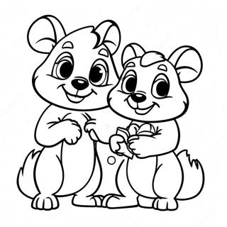 Chip Ve Dale Boyama Sayfaları