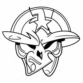 Patriots Logosu Boyama Sayfasi 90272-30315