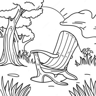 Rahatlatici Doga Manzarasi Boyama Sayfasi 90688-30642