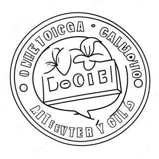 Renkli Bakicilara Ozel Logo Boyama Sayfasi 90791 30729