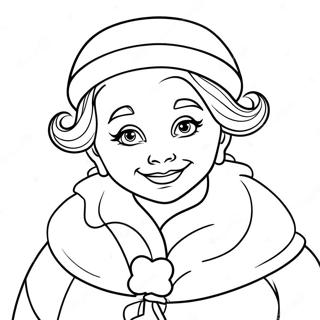 Sen Bayan Claus Boyama Sayfasi 91203 31119