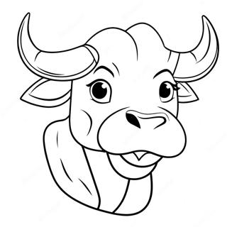 Chicago Bulls Maskotu Boyama Sayfasi 91279-31174