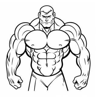 Kas Anatomisi Boyama Sayfasi 91736 31524