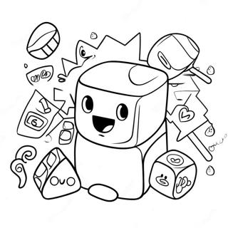 Oyunbaz Alfablocks Boyama Sayfasi 91814-31593