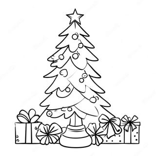 Senlikli Noel Agaci Boyama Sayfasi 91966-31708