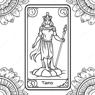 Tarot Karti Boyama Sayfasi 92118-31822