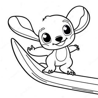 Macera Dolu Stitch Sorf Boyama Sayfasi 92377 32031