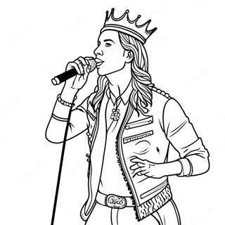 King Von Konserde Boyama Sayfasi 92402 32047