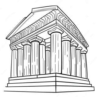 Antik Yunan Tapinagi Boyama Sayfasi 92533-32149