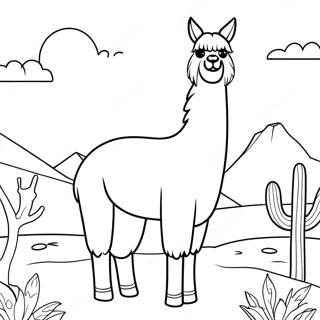 Llama Llama Boyama Sayfasi 92582-32182