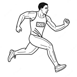 Olimpik Sporcu Kosan Boyama Sayfasi 92788-32345