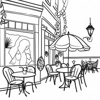 Acik Hava Restoran Terasi Boyama Sayfasi 94000 33299