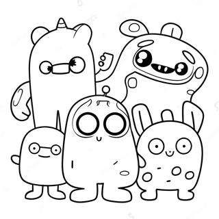 Renkli Cirkin Bebekler Boyama Sayfasi 94232 33473